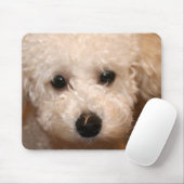 Toy Poodle Puppy Muismat (Met muis)