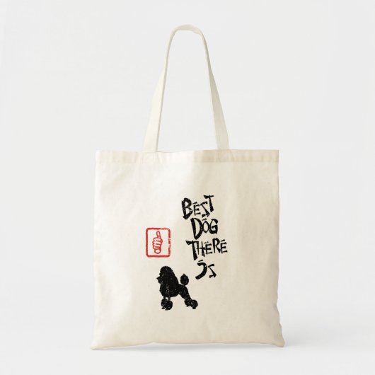Toy Poodle Tote Bag (Voorkant)