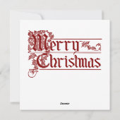 Toy Shop Window Christmas Greeting Card Feestdagenkaart (Achterkant)