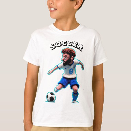Toy Soccer Player T-Shirt (Voorkant)