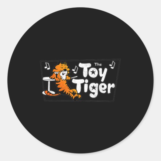 Toy Tiger Louisville Premium  Ronde Sticker (Voorkant)