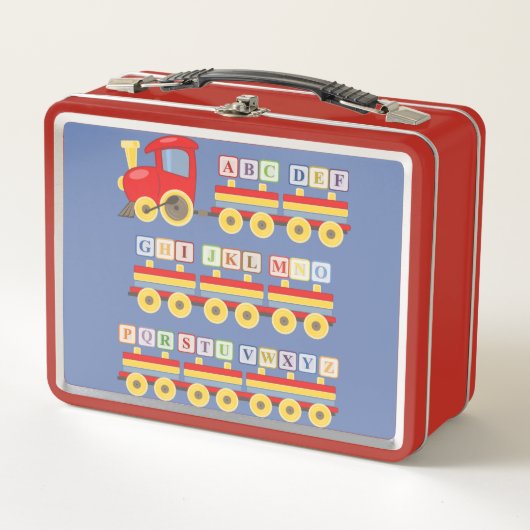 Toy Train Carrying Alphabet Blocks (Voorkant)