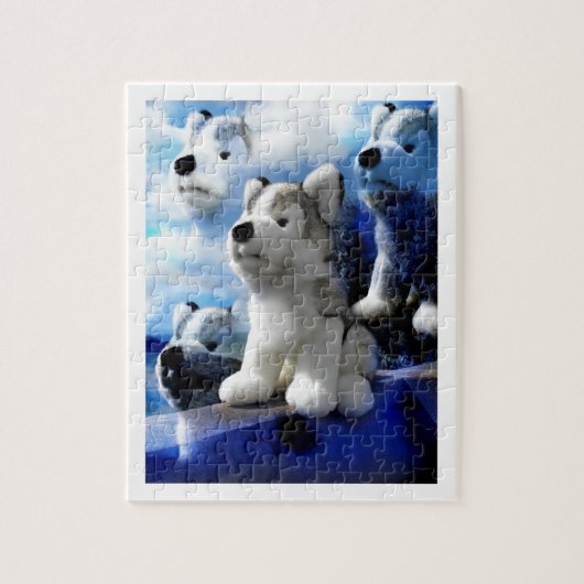 Toy wolf art legpuzzel (Verticaal)