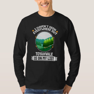 Toyahvale staat op mijn lijst Natuur Buiten Bome T-shirt
