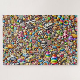 "Toybox Treasures" - Jigsaw Puzzle Legpuzzel