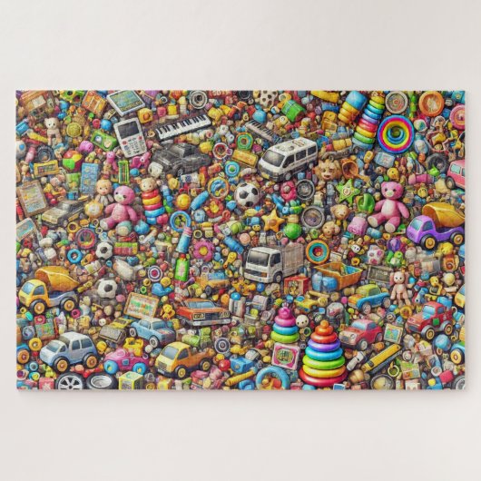 "Toybox Treasures" - Jigsaw Puzzle Legpuzzel (Horizontaal)
