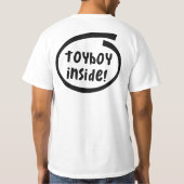 Toyboy Inside. T T-shirt (Achterkant)
