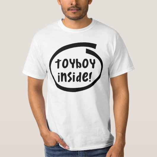 Toyboy Inside. T T-shirt (Voorkant)