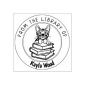 Toyger Cat, boek uit de bibliotheek van Rubberstempel (Afrduk)