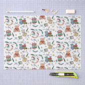 Toyland Classic Kerst Nostalgisch Speelgoed Tissuepapier (Craft)