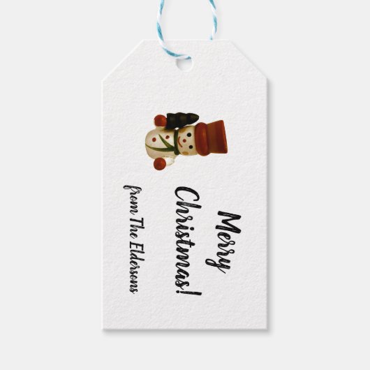 Toyland Holiday Gift Kaarten Cadeaulabel (Voorkant)