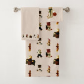 Toyland Holiday Towels Bad Handdoek (Insitu)