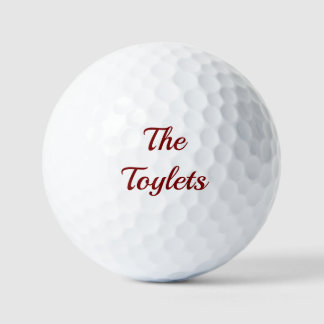 Toylets Golfballen