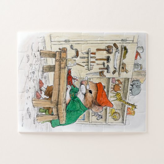 Toymaker Elf Mouse Puzzle Legpuzzel (Horizontaal)