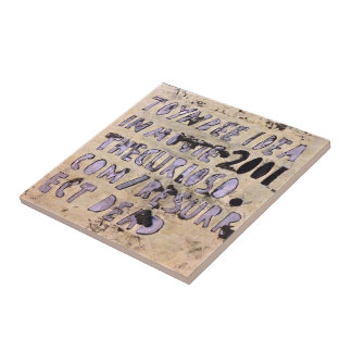 Toynbee Episode Tile Tegeltje