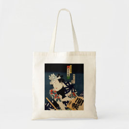Toyohara Kunichika Japanse Funny Face Tote Bag