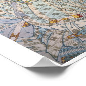 Toyohara Kunichika - Shin Chunagon Taira No Tomomo Poster (Hoek)