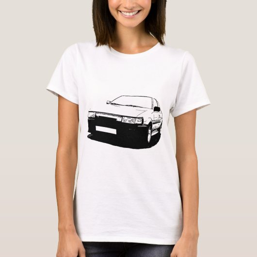 Toyota AE86 T-shirt (Voorkant)