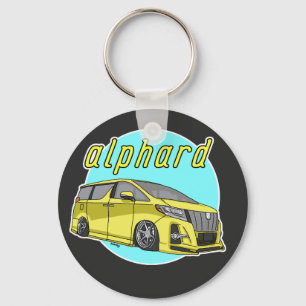 Toyota Alphard - Verlaagd Sleutelhanger