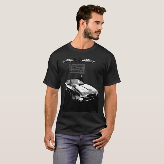 TOYOTA CELICA Classic T-Shirt (Voorkant volledig)