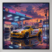 Toyota Chaser JTCC Poster (Voorkant)