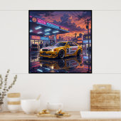 Toyota Chaser JTCC Poster (Keuken)