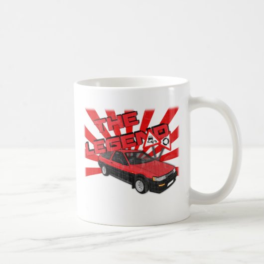 Toyota Corolla AE86 Koffiemok (Rechts)