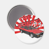 Toyota Corolla AE86 Magneet (Voorkant / Achterkant)