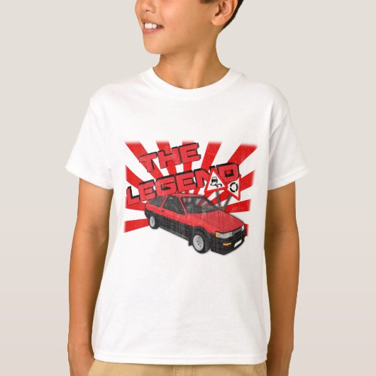 Toyota Corolla AE86 T-shirt (Voorkant)