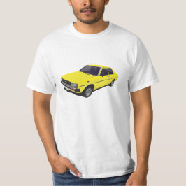 Toyota Corolla DX KE70 2-deurengeel t-shirt