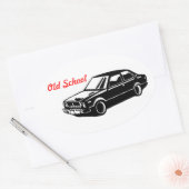 toyota corolla te31 oude school ovale sticker (Envelop)