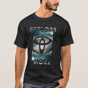Toyota Explore Meer Episch Landschap Grote Borst P T-shirt