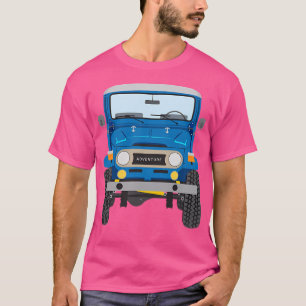 Toyota FJ40 (blauw) T-shirt