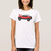 TOYOTA FJ CRUISER CLASSIC SUV T-SHIRT (Voorkant)