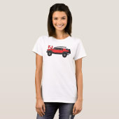TOYOTA FJ CRUISER CLASSIC SUV T-SHIRT (Voorkant volledig)