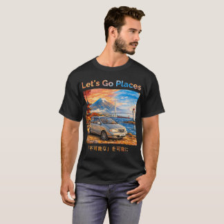 Toyota Gaia Laten we plaatsen zien T-shirt