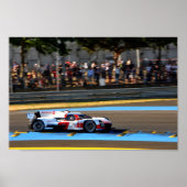 Toyota GR010 Hybrid 24 uur Le Mans 2022 Poster (Voorkant)