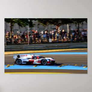Toyota GR010 Hybrid 24 uur Le Mans 2022 Poster