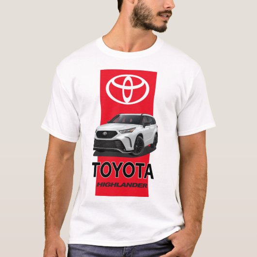 Toyota Highlander T-shirt (Voorkant)