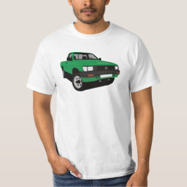 Toyota Hilux pickup - groen - T-shirt