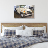 Toyota Land Cruiser BJ40 Canvas Afdruk (Insitu (Slaapkamer))
