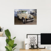 Toyota Land Cruiser BJ40 Poster (Thuiskantoor)