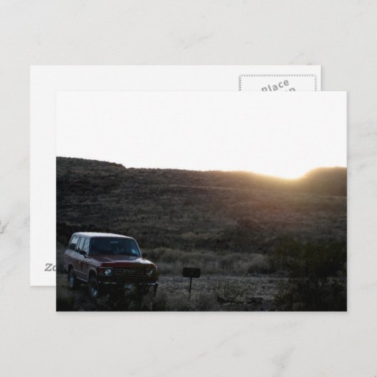 Toyota Land Cruiser Briefkaart (Voorkant / Achterkant)