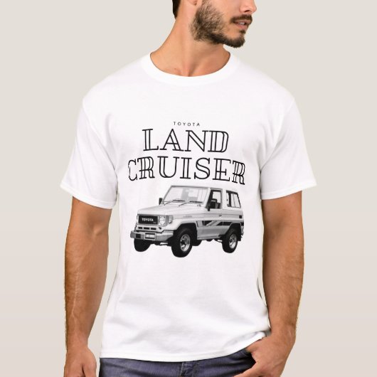 Toyota Land Cruiser J70 T-shirt (Voorkant)