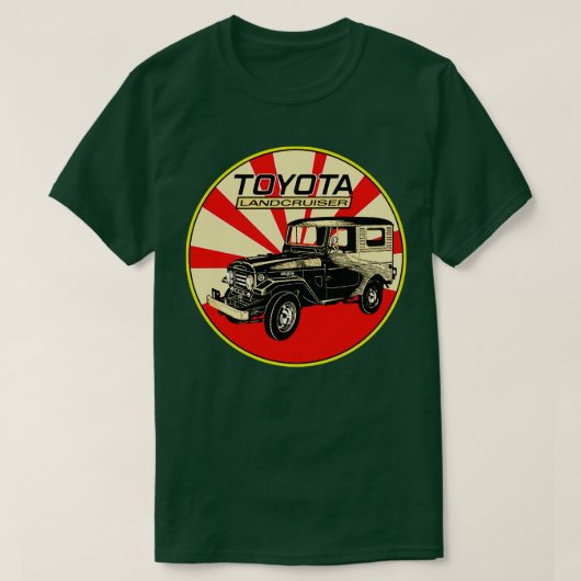 Toyota Land Cruiser T-shirt (Design voorkant)