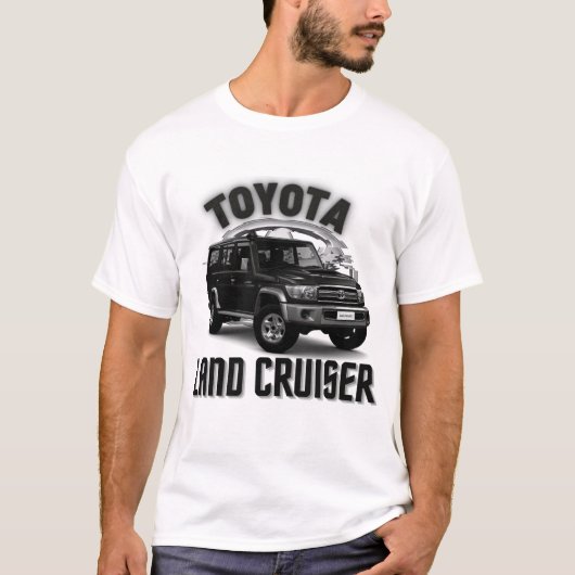 Toyota Land Cruiser VDJ76 OffRoad T-shirt (Voorkant)