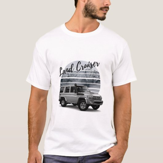 Toyota Land Cruiser VDJ76 T-shirt (Voorkant)