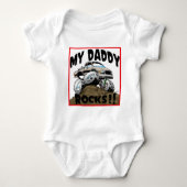 Toyota Mijn papa Rocks Romper (Voorkant)