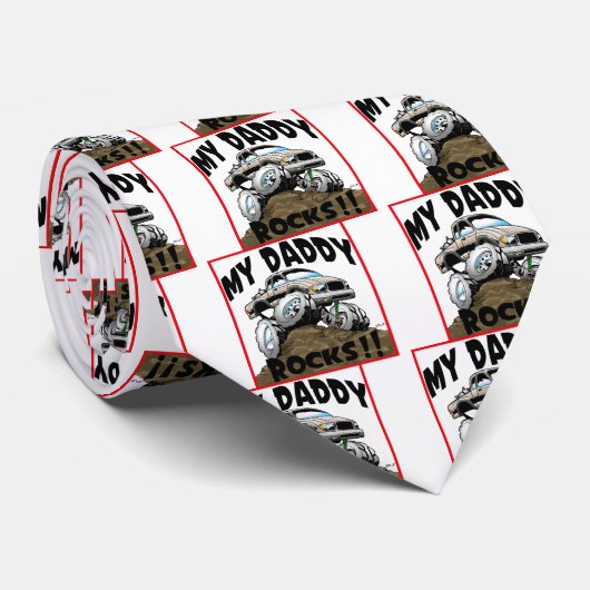 Toyota Mijn papa Rocks Stropdas (Opgerold)