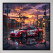 Toyota MR2 GT Poster (Voorkant)